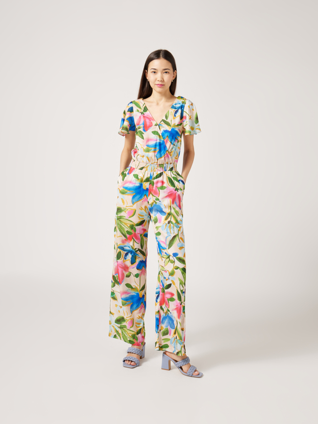 Combinaison pantalon imprimée