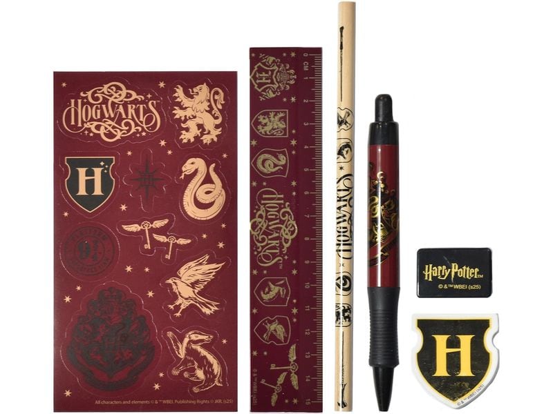 Thumbs Up! Harry Potter Schreibwaren Set 6-Teilig Magical L Fanartikel aus dem Harry Potter-Universum