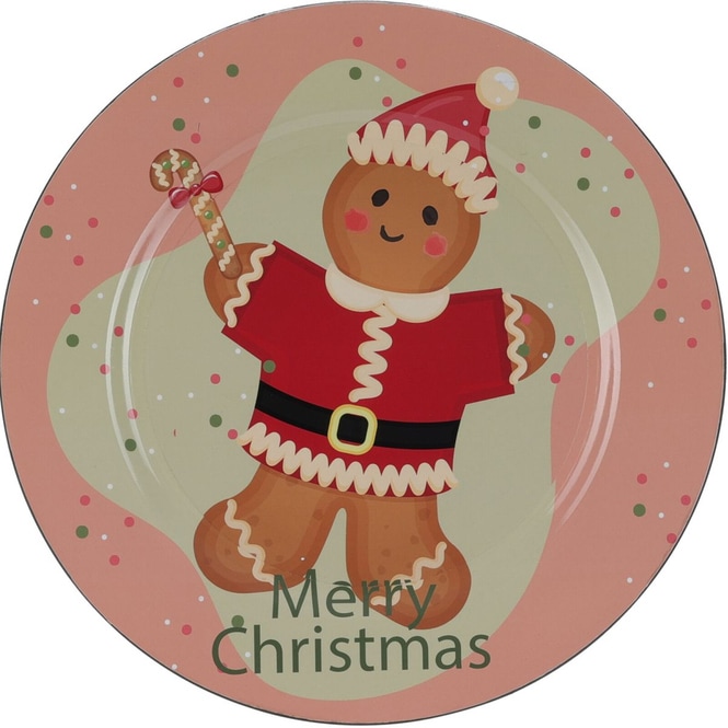 Plätzchenteller - Merry Christmas - Ø ca. 33 cm - 1 Stück