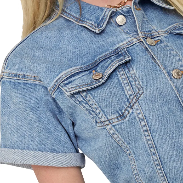 Only Castel Denim Playsuit Dames