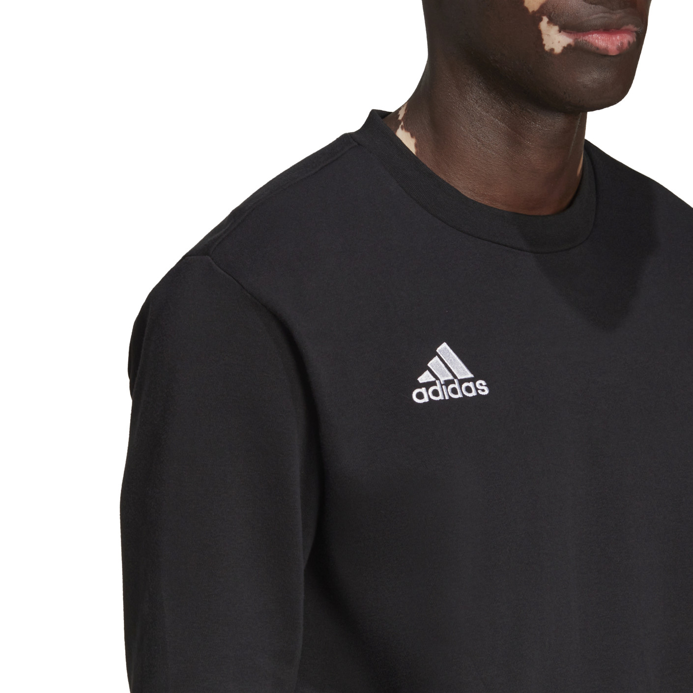 Adidas Entrada 22 Crew Sweater Zwart Wit