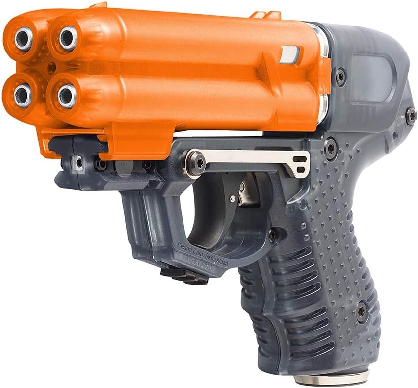 Piexon Pfefferspray-Pistole Jet Protector JPX6 mit 4 Schuss mit BKA-Freigabe