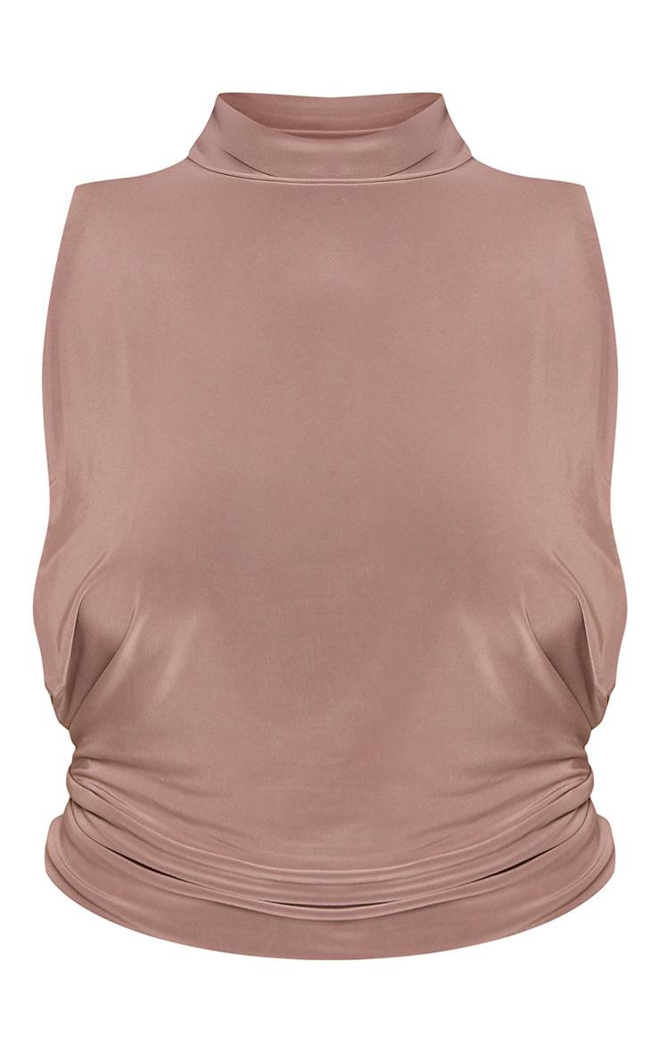 Champignon Haut Long À Double Couche Slinky Avec Découpes Latérales
