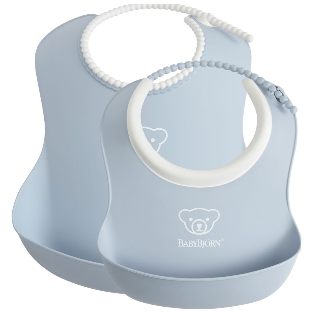 BabyBjörnBabyBjörn   2er Set Lätzchen blau