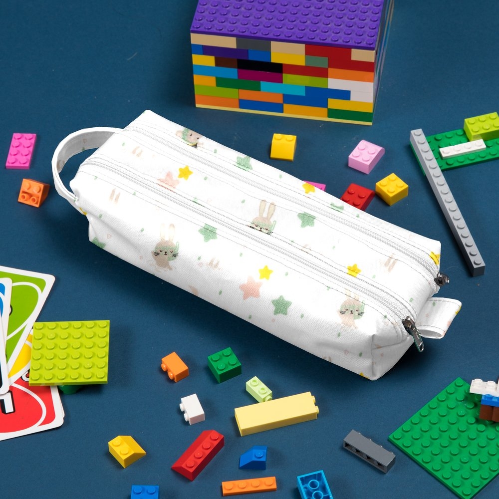 Trousse Double Compartiment Souris Rêveuses