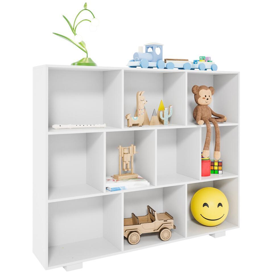 CLP Boekenkast Peoria Hout - wit