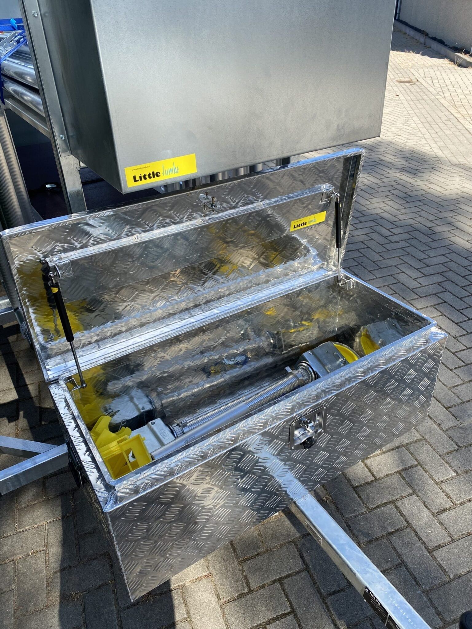 Little Jumbo Steigeraanhangwagen Pro met disseltoolbox - 313895050