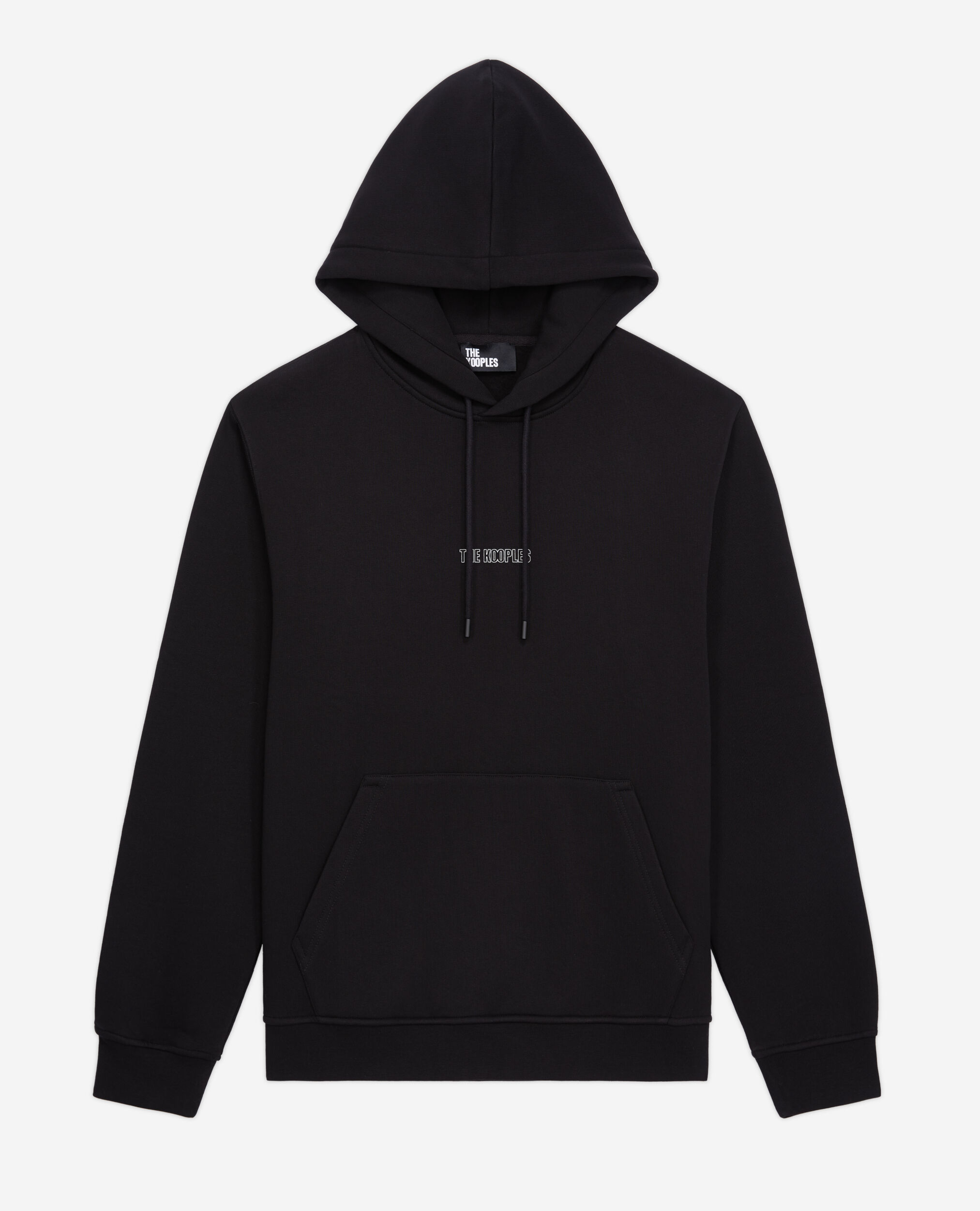Sweatshirt à capuche noir avec logo