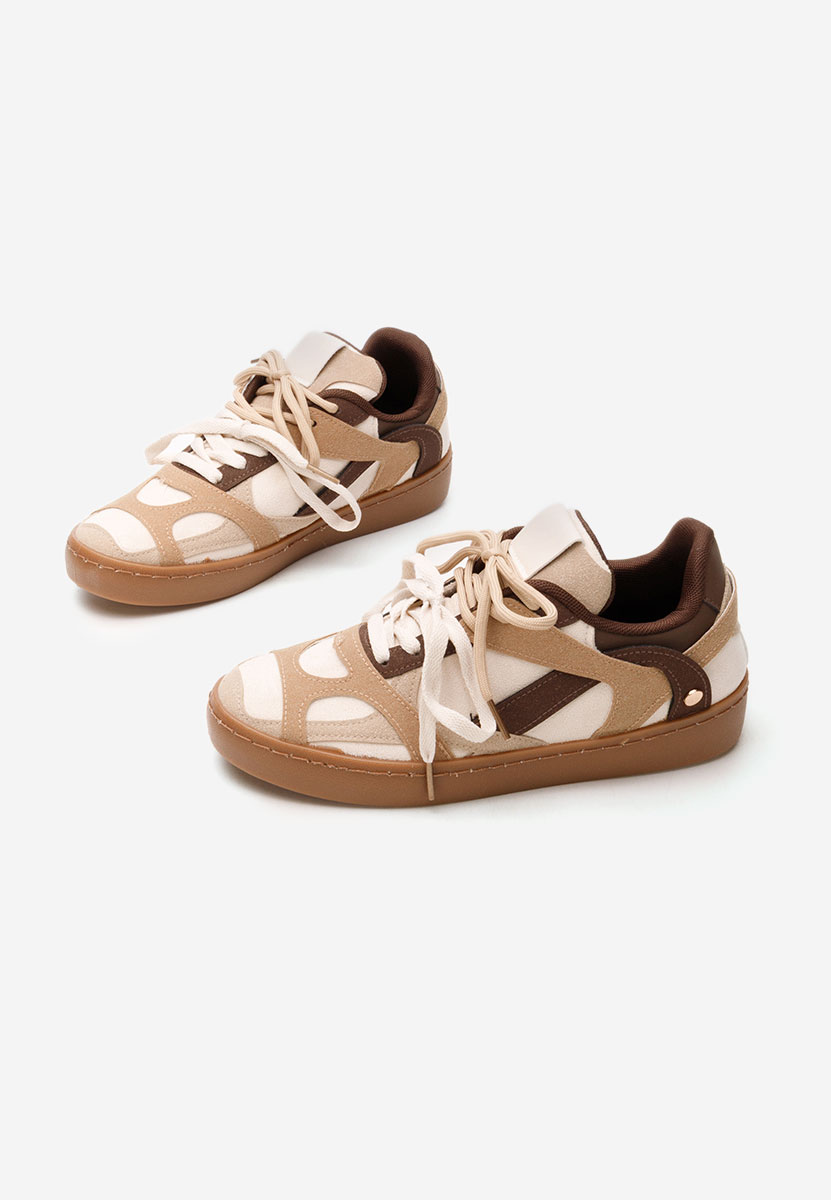 Baskets pour femme kaki Jaymea