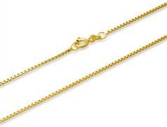 8 karaat gouden ketting: venetiaanse ketting goud 45cm