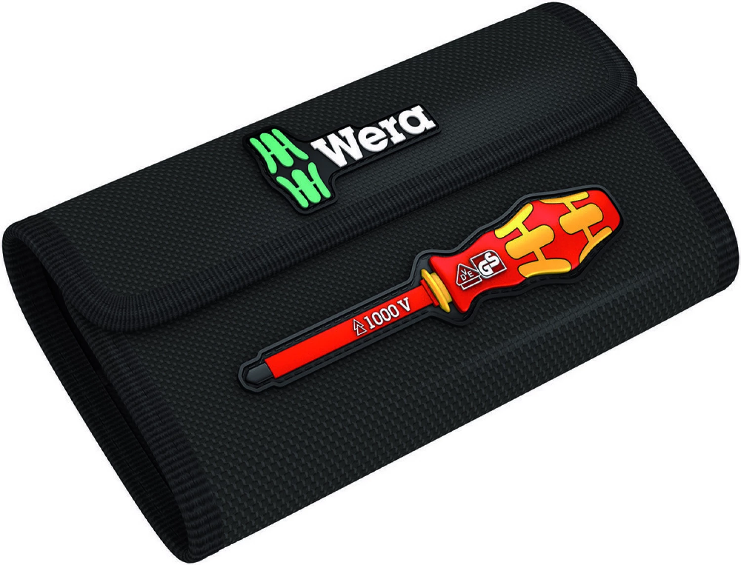 Wera 05006613001 18-delig Kraftform Kompakt VDE 18 Universal 1 Tool Finder Wisselklingenset in etui