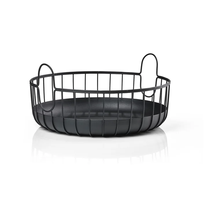 Zone Denmark - Inu Aufbewahrungskorb, 38 x 18 cm, schwarz