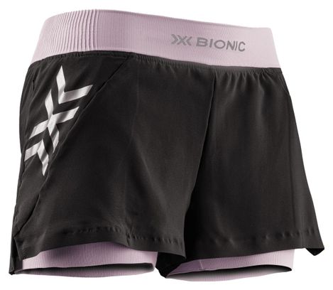 Short 2-en-1 X-Bionic Twyce Race Gris Femme