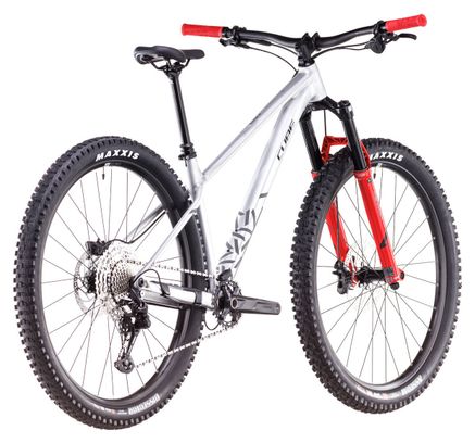 VTT Semi-Rigide Cube Reaction TM Pro Shimano Deore 12V 29'' Argent Raw Metal 2025