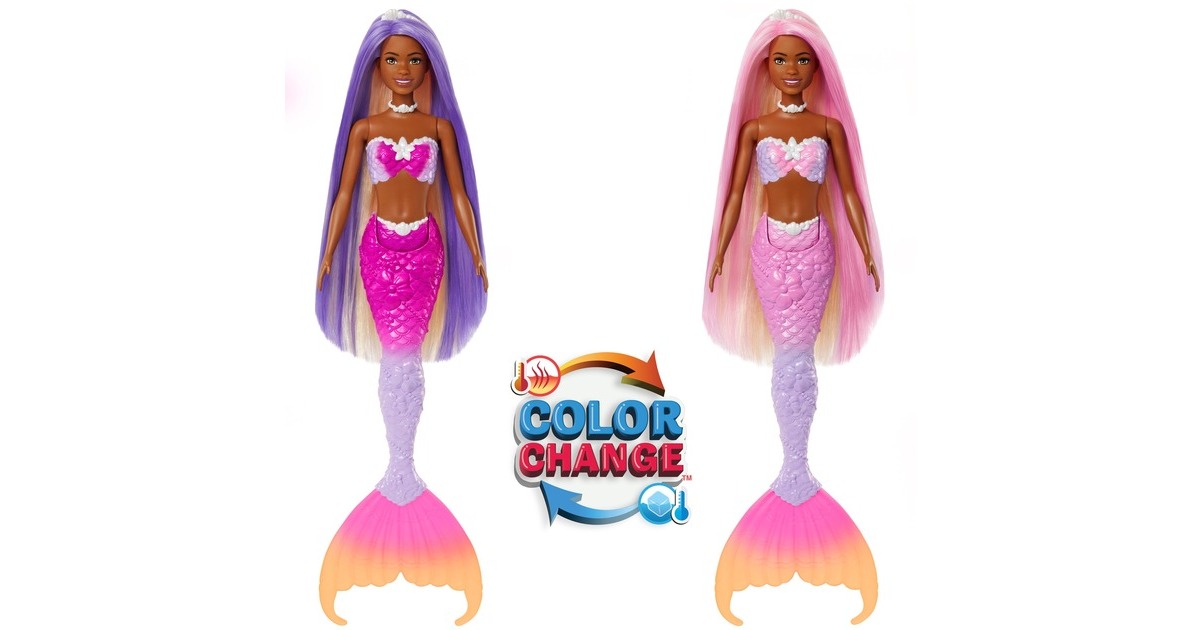 BarbieDreamtopia - Zeemeerminpop - Brooklyn  (Met kleurverandering)