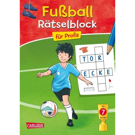 Carlsen Verlag Fußball-Rätselblock Profis