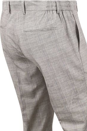 Suitable Dace Jersey Pantalon Ruit Lichtbruin SPE24104DA40ST-870 kopen