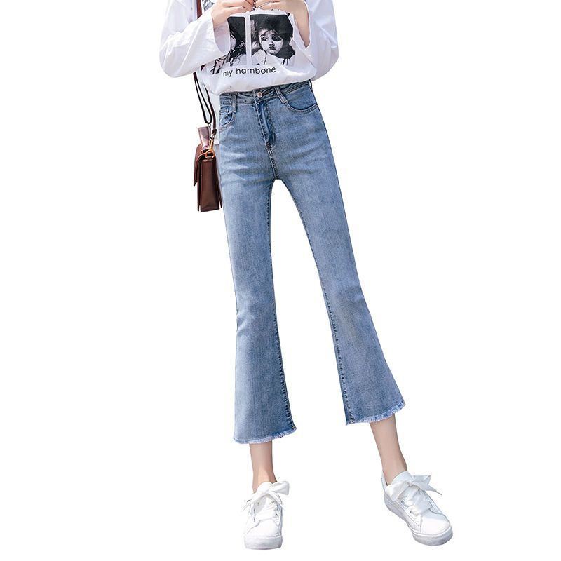 Denimot - Cropped Boot-Cut Jeans