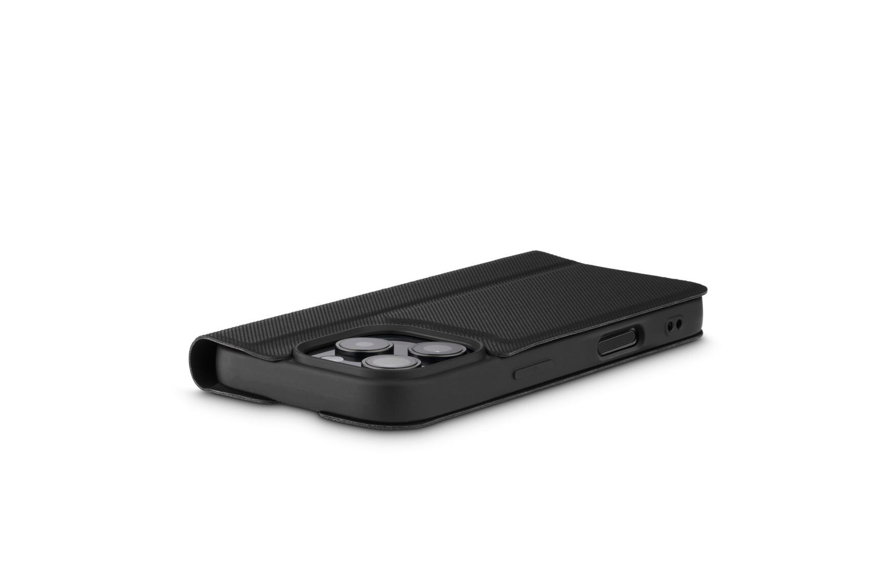 Book Cover Daily Protect Schwarz für iPhone 16 Pro MaxHama Daily Protect Handy-Schutzhülle 17.5 cm (6.9