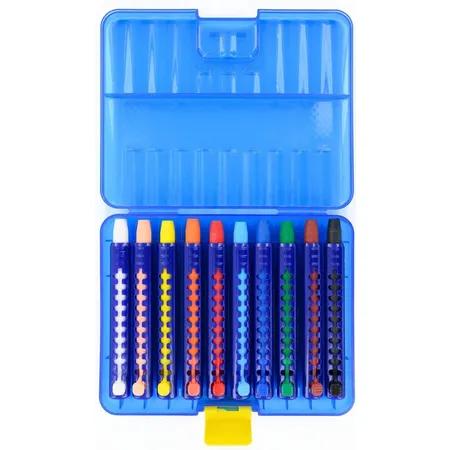 Eberhard Faber Wachskreide wasserlöslich 10er, Etui