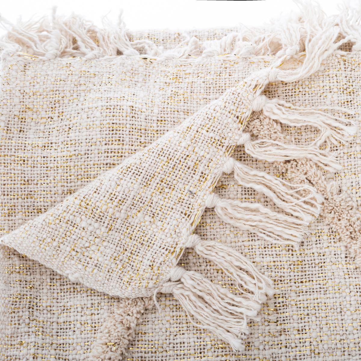 JETE DE LIT SLUB TUFT SHINE 130X180CM