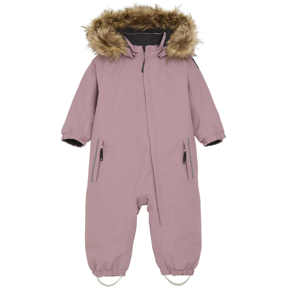 Køb Color Kids Woodrose Baby Coverall W. Fake Pels
