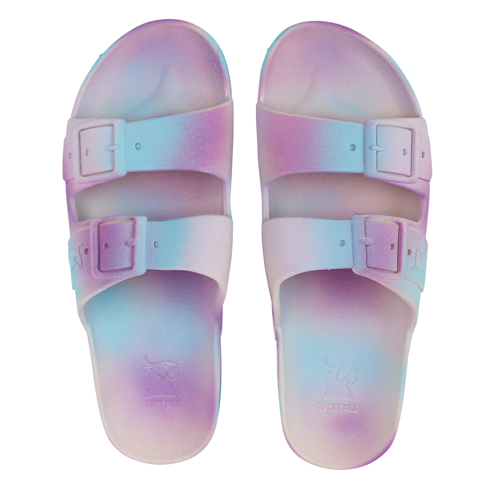 LAPA - Mules plates tie and dye | Violet