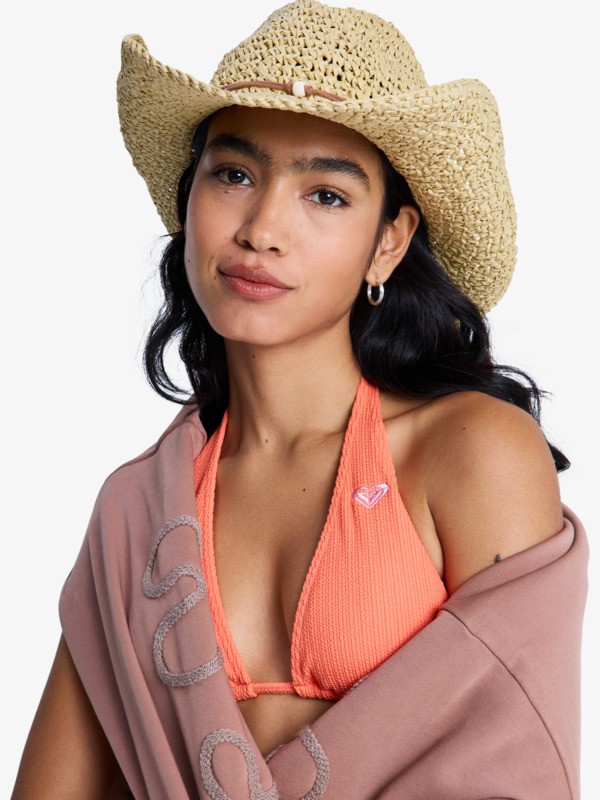 Cherish Summer Chapeau de cowboy Beige Femme