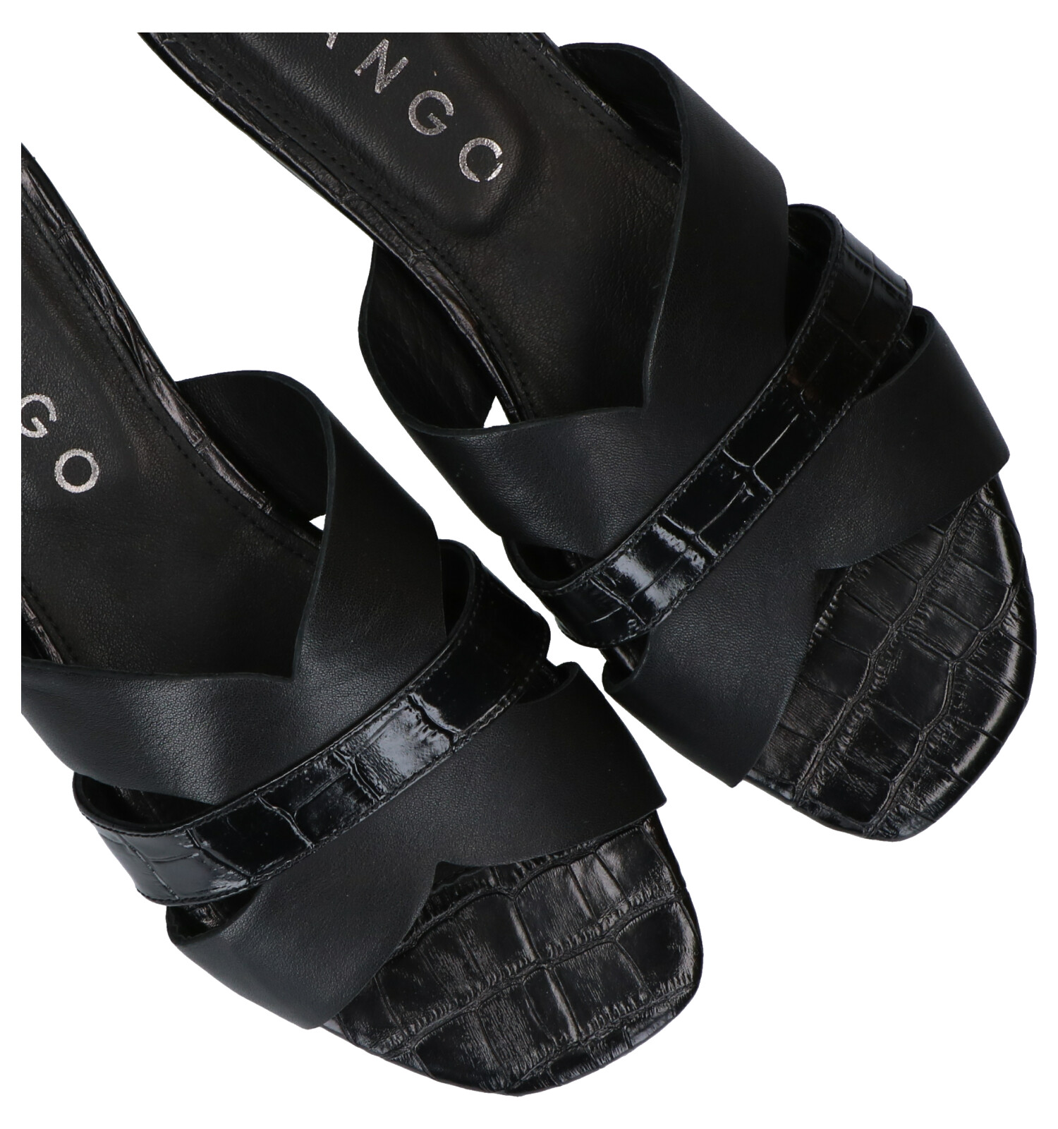 Slippers zwart
