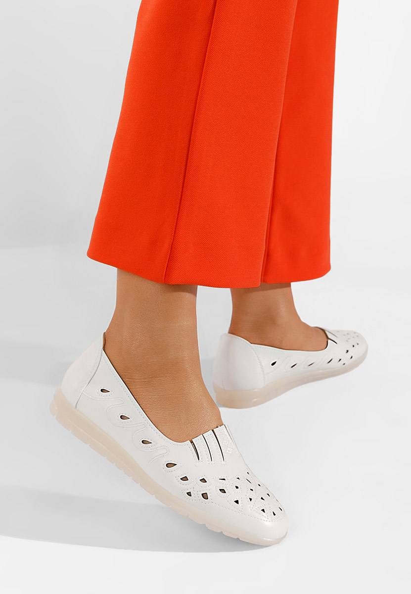 Espadrilles femme blanches Miglia