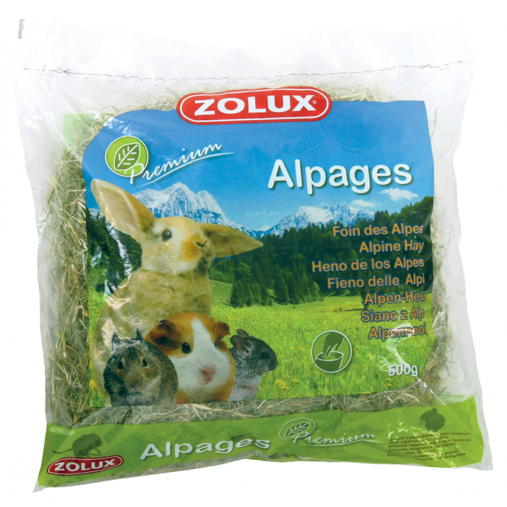 Foin alpage premium pour rongeurs (lot de 3)