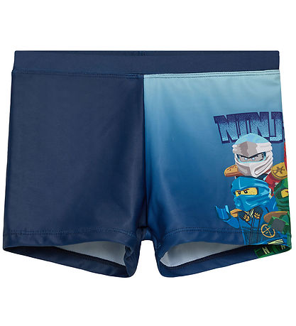 LEGO® Ninjago Badehose - LwAgan 307 - Dunkelblau m. Print