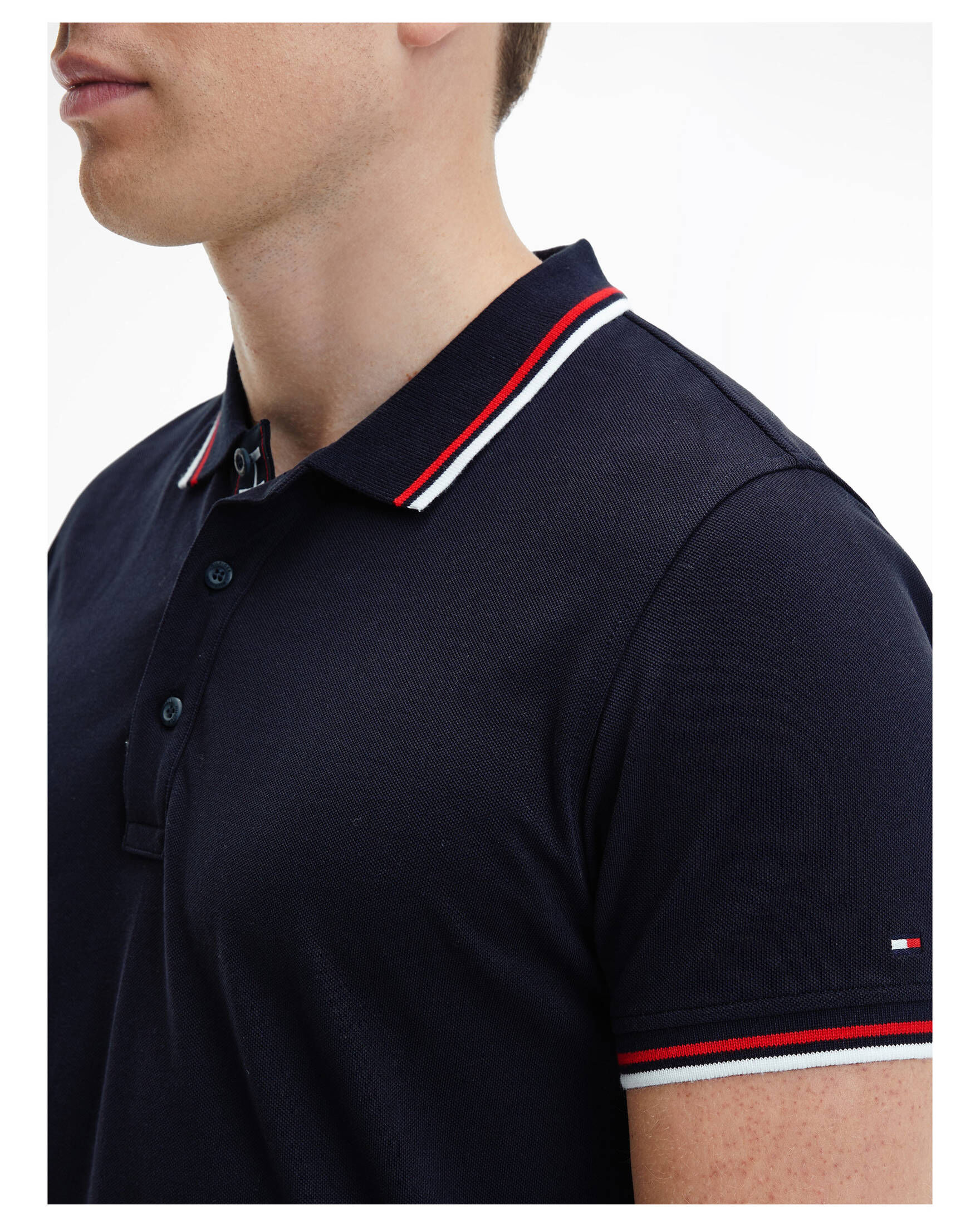 Tommy Hilfiger| Herren Poloshirt Slim Fit Kurzarm
