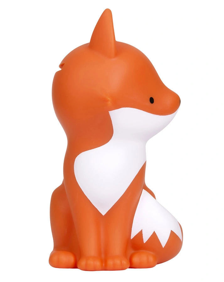 Spardose FOX in orangerot