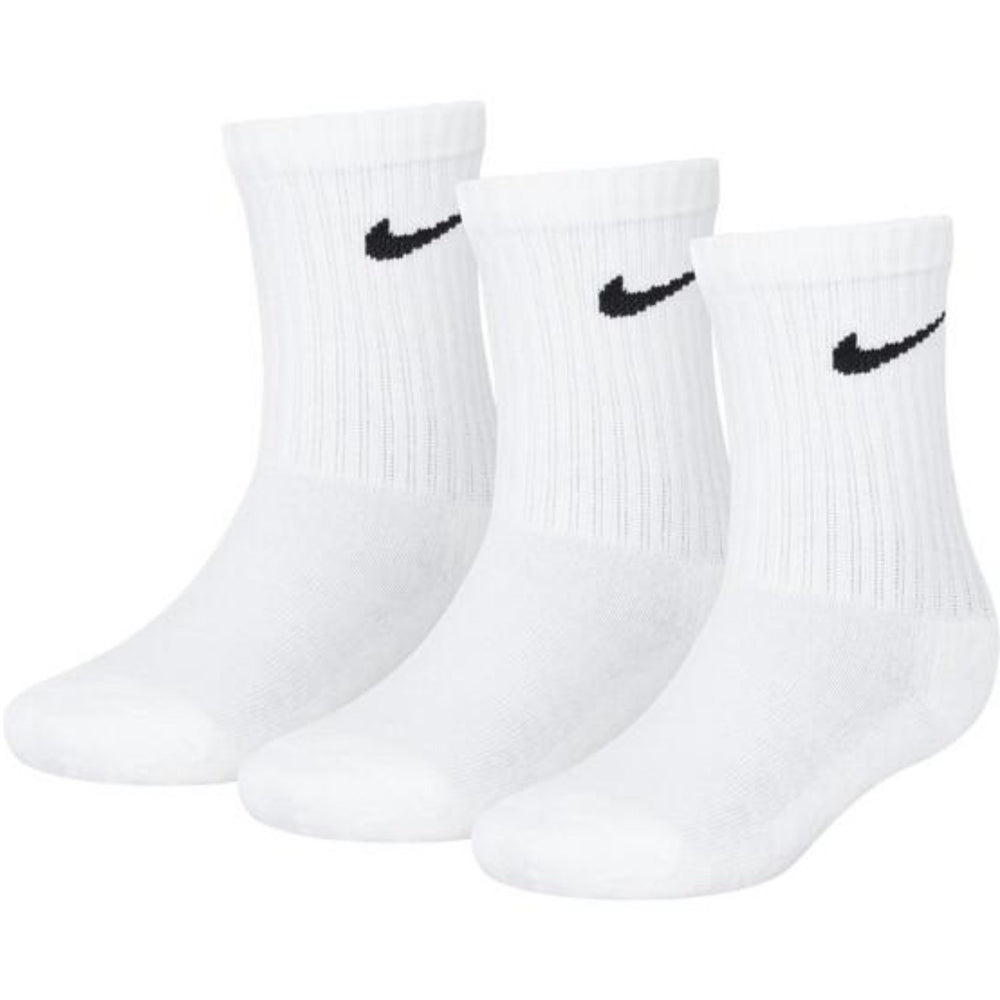 Køb NIKE White Nike Basic Pak Crew 3-Pak Strømper