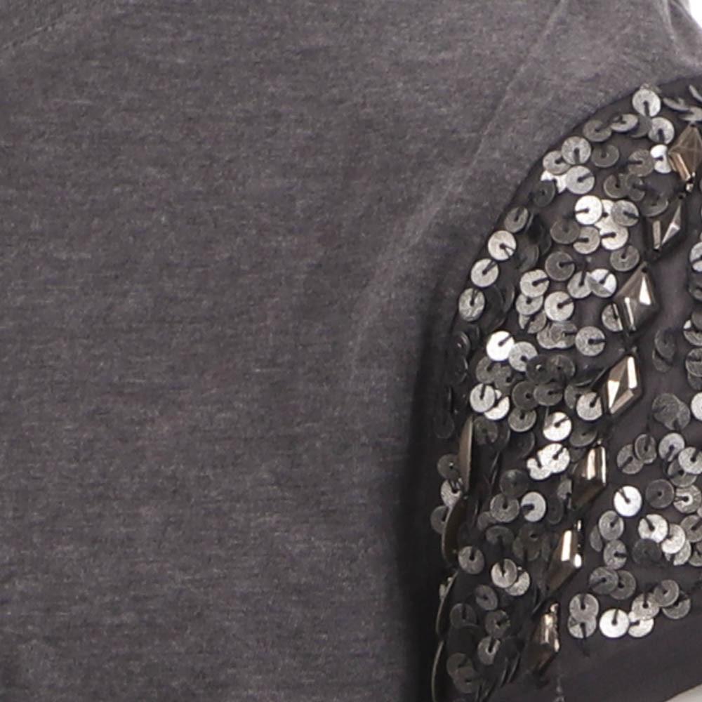 Teddy Smith T-shirt Gris Fille Teddy Smith Tiz