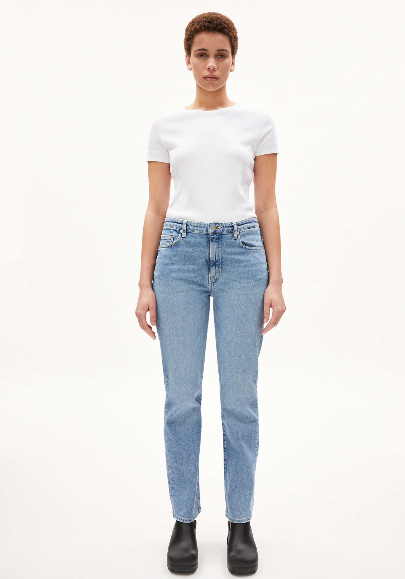 Armedangels Damen-Jeans Carenaa Capri