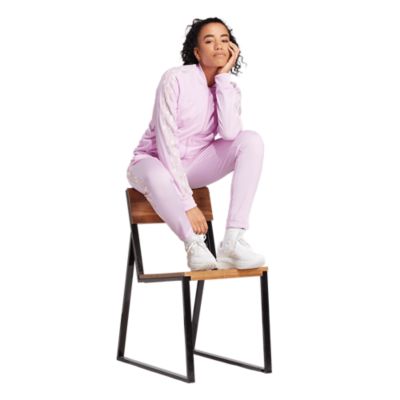 AdidasEssentials 3-Stripes Tracksuit - lila