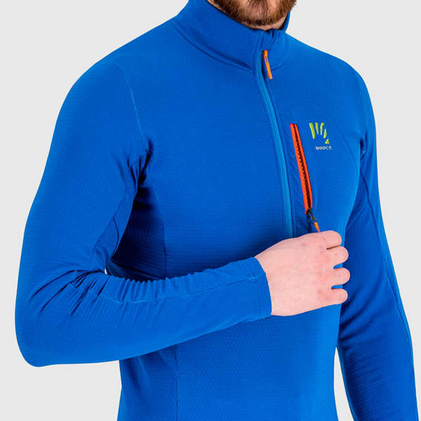 KARPOS CROZZON EVO HALF ZIP BLUETTE