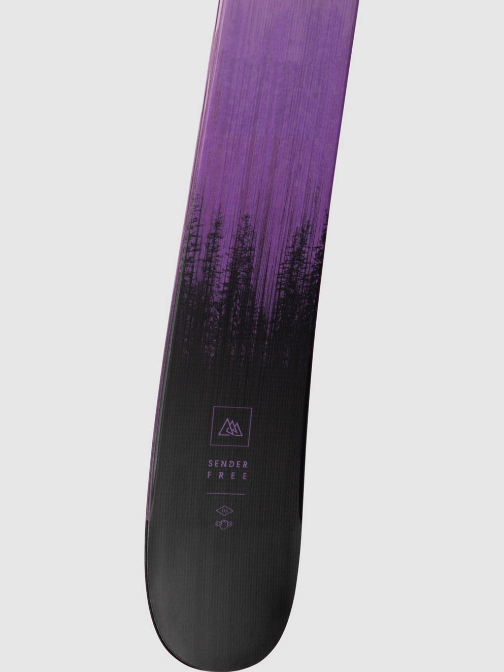 Rossignol Sender Free 118 Open 2025 Skis yellow/purple