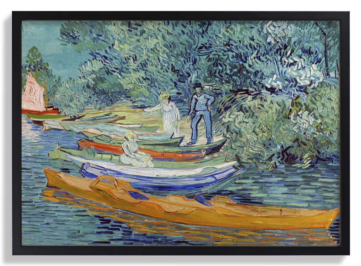 Ufer der Oise bei Auvers von Van Gogh