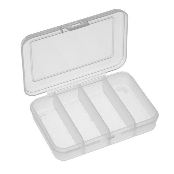 Panaro 102 Boîte de pêche 91 x 66 x 21 mm (choix entre 1, 4 et 6 compartiments)