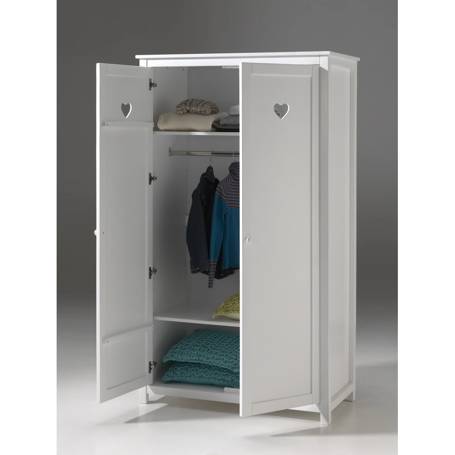VIPACK Kleiderschrank Amori 2-türig