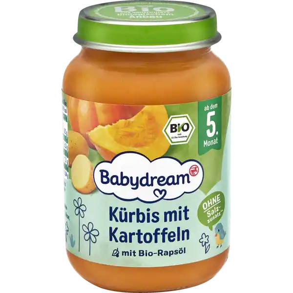 Bio Kürbis mit Kartoffeln