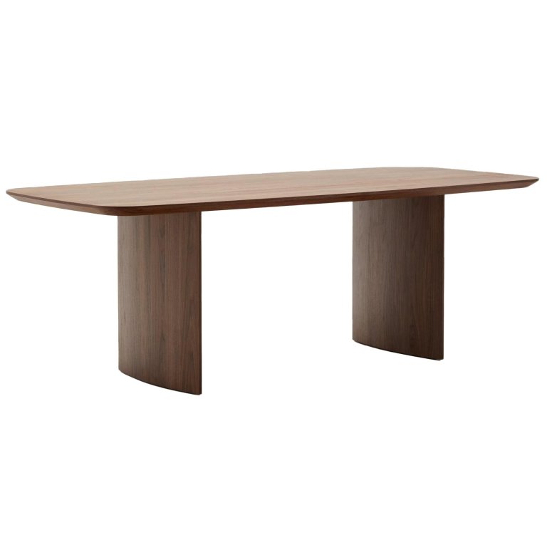 Kave Home Litto eettafel 240x100 walnoot