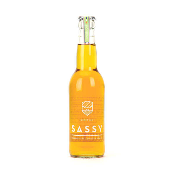 Cidre bio demi sec Sassy - L'Angélique
