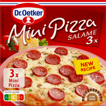 Dr. Oetker Mini Pizza Salame 3 Stuks 300 g
