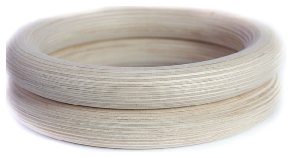 Anneaux en Bois avec strap Gorilla Grip Ring 32 mm (Paire)