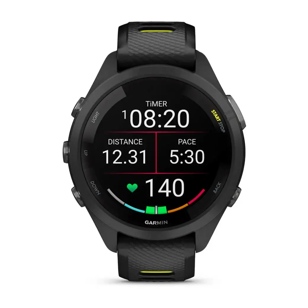 Garmin Forerunner 265S GPS Sporthorloge Zwart