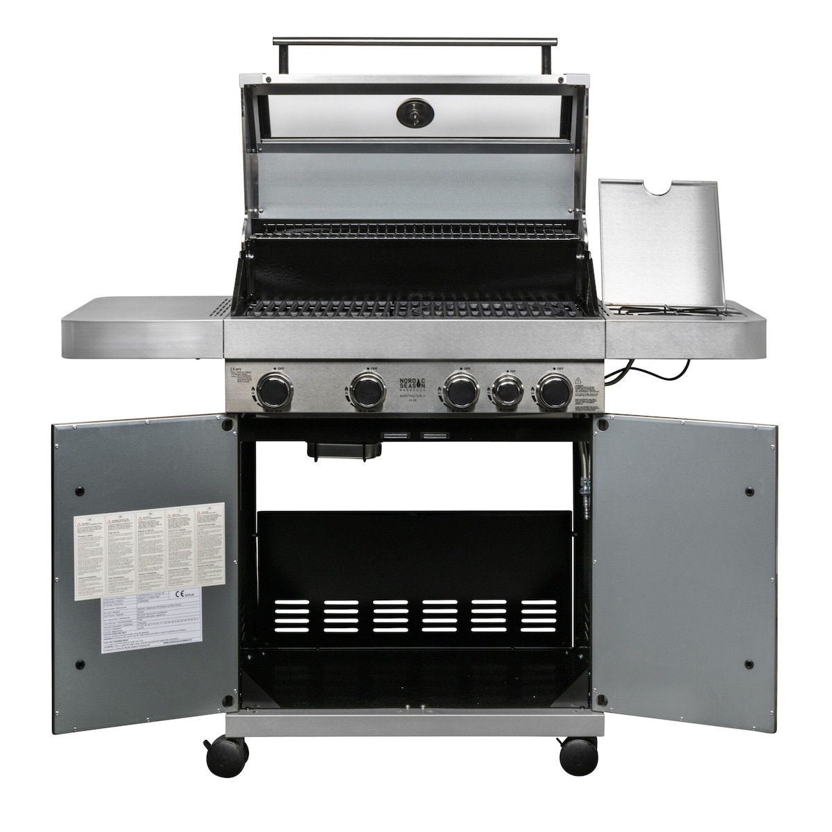 Nordic Season Huntington 4+1 Stainless Steel Gassgrill GG502415